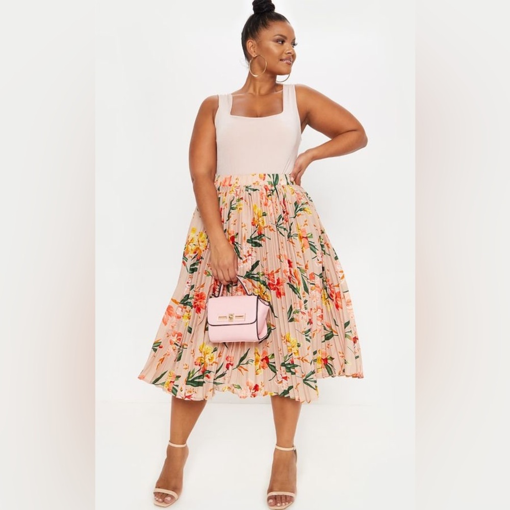PLT FLORAL SKIRT